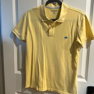 Boy’s Southern Tide The Skipjack Polo size 16 yellow -worn once equates to an XL